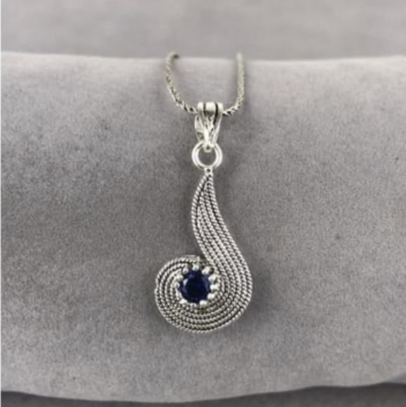 925 Sterling Silver Turkish Filigree Solo Necklace for Women, NEW,HandmadeGift - Picture 4 of 6